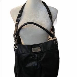 Marc Jacobs Classic Q Hillier Black Leather Bag
